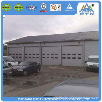 Prefabricated american style steel metal prefabricated garage